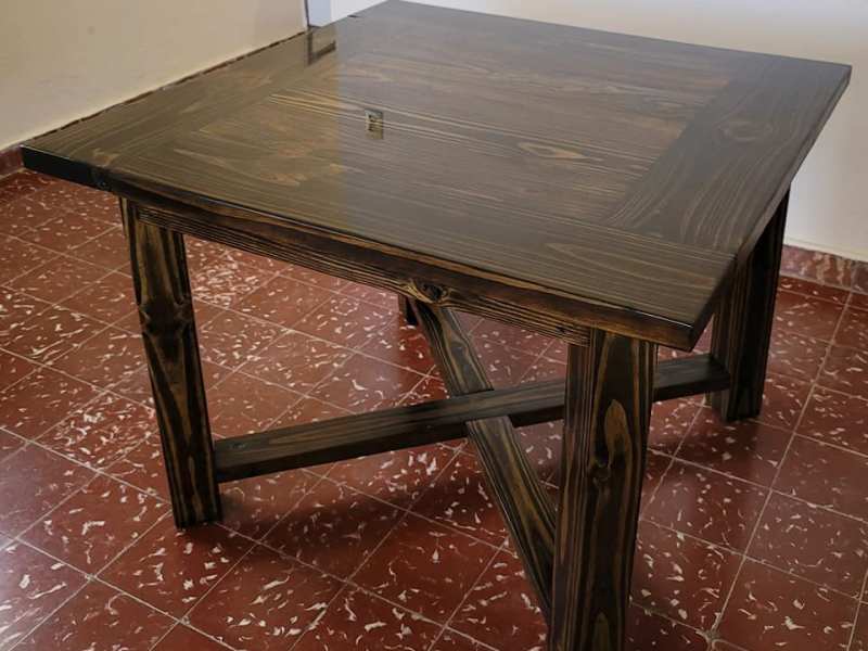 Done: X Base Square Farmhouse Dining&nbsp;Table